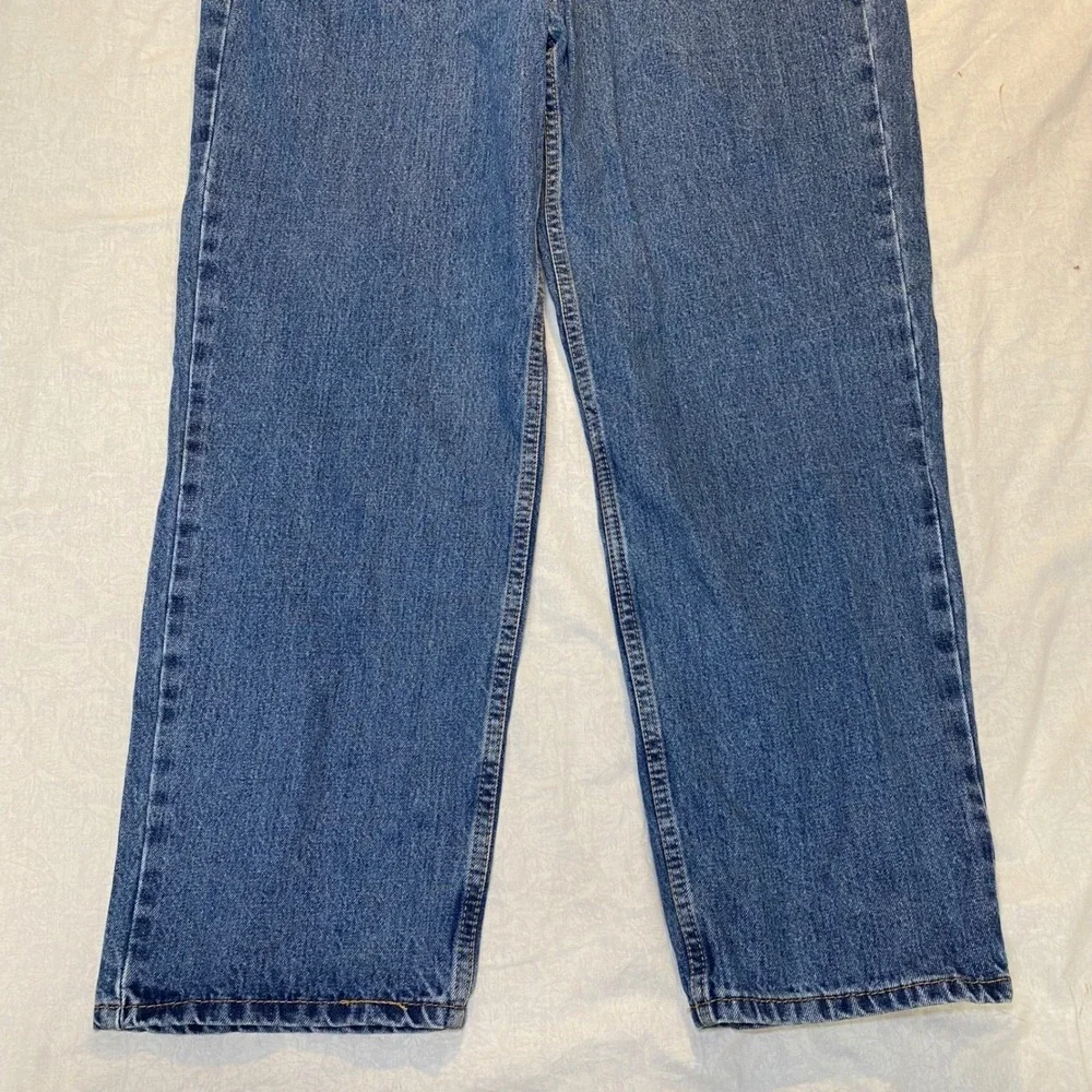 Levi's 550 Relaxed Fit Jeans Mens 38x30 Blue Denim Red Tab 00550-4891
